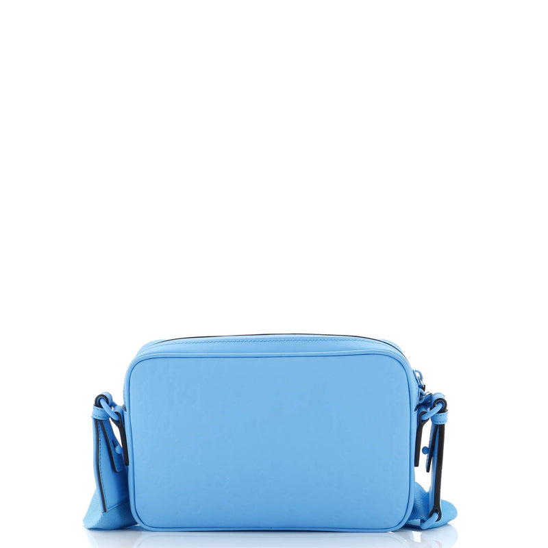 Front Zip Crossbody Bag Gg Rubber Effect