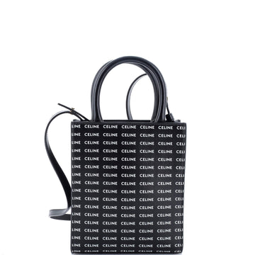 Vertical Cabas Tote All Over Logo Print