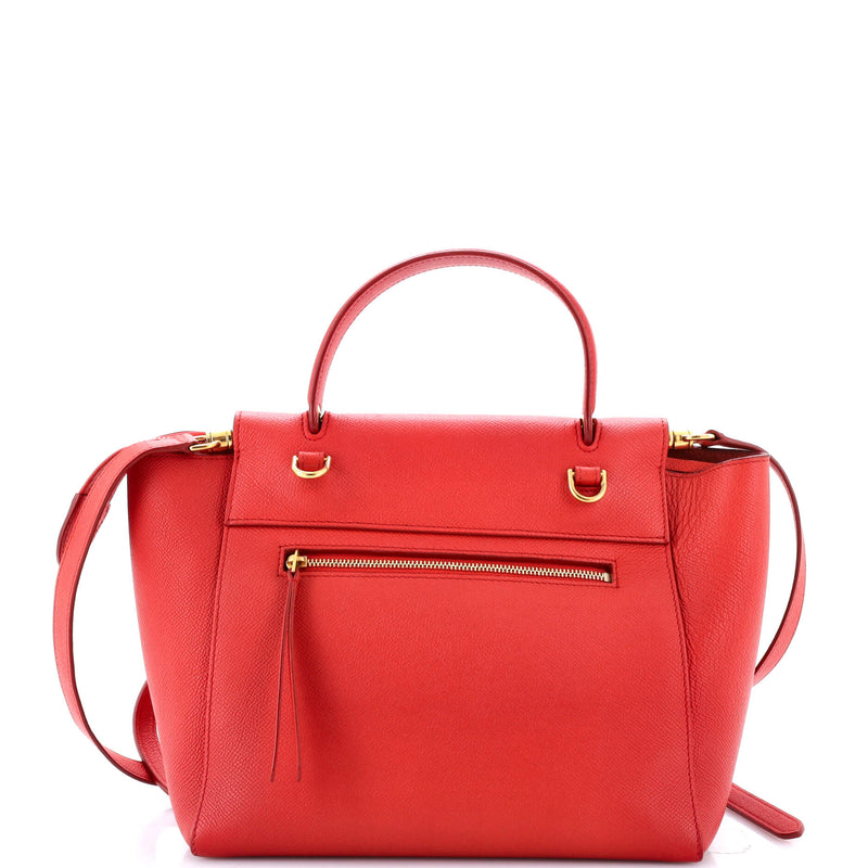 Belt Bag Textured Leather Micro