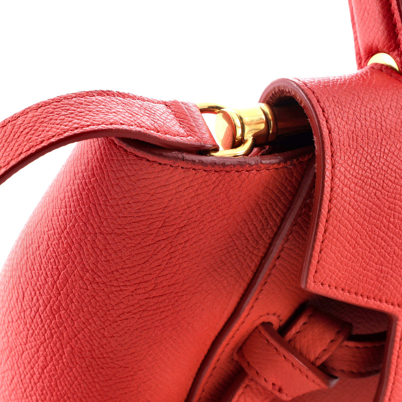 Belt Bag Textured Leather Micro