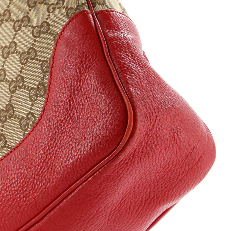 Diana Bamboo Shoulder Bag Gg Canvas