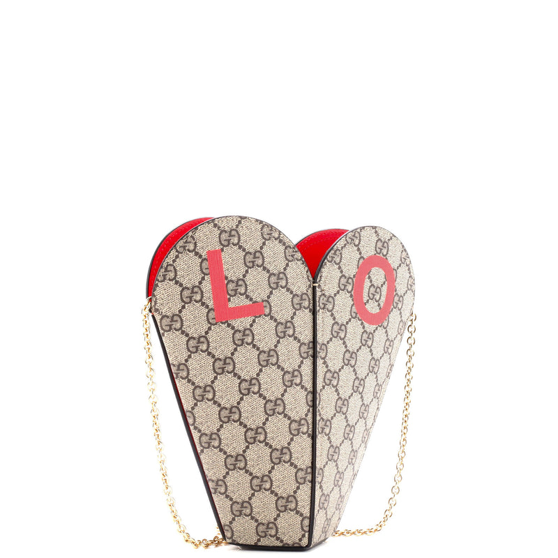 Valentine's Day Chain Heart Bag Printed