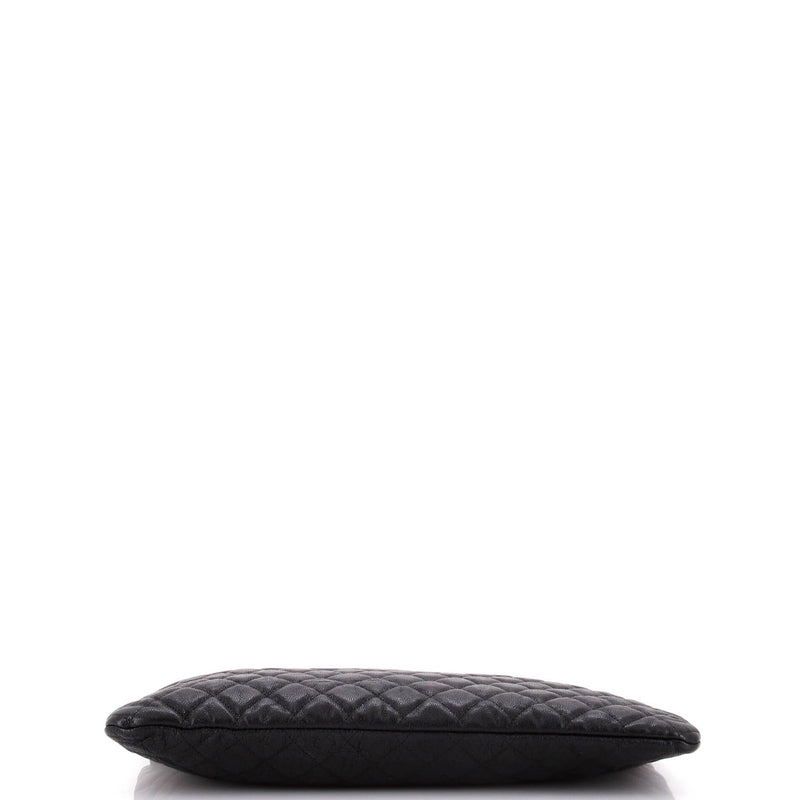 Boy O Case Clutch Quilted Caviar Medium