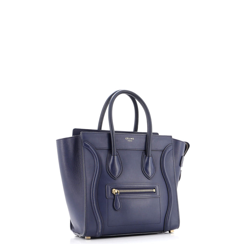 Luggage Bag Smooth Leather Mini