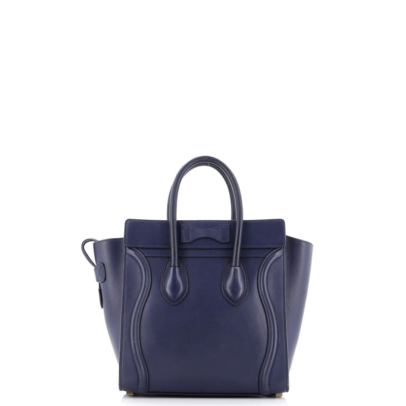 Luggage Bag Smooth Leather Mini