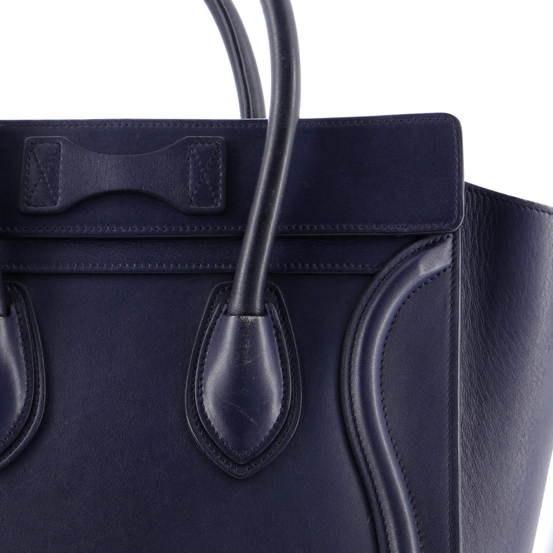 Luggage Bag Smooth Leather Mini