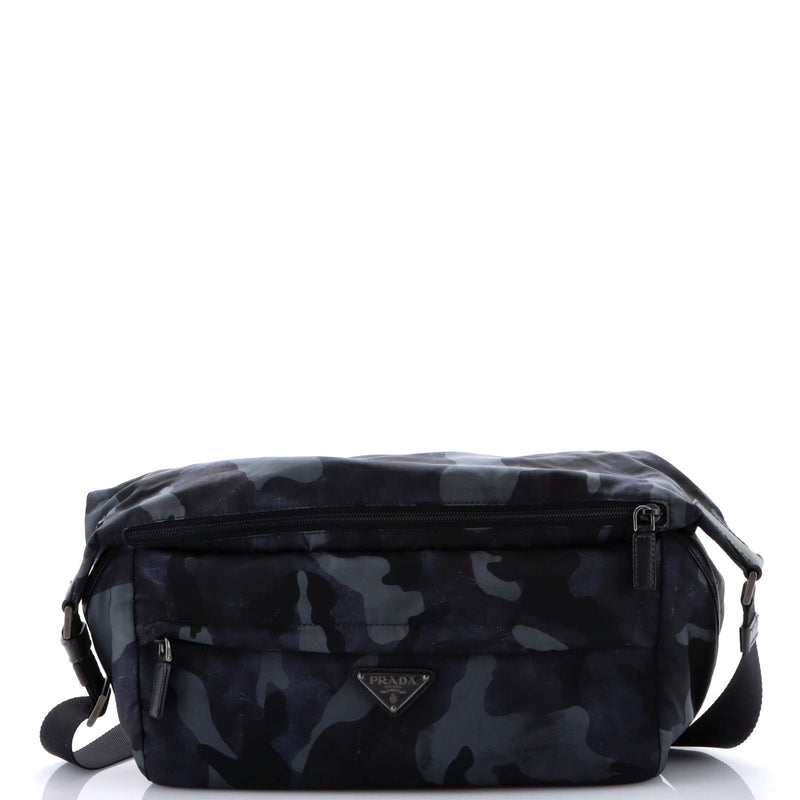 Camouflage Convertible Pocket Belt Bag