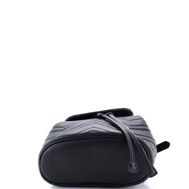 Gg Marmont Drawstring Backpack Matelasse