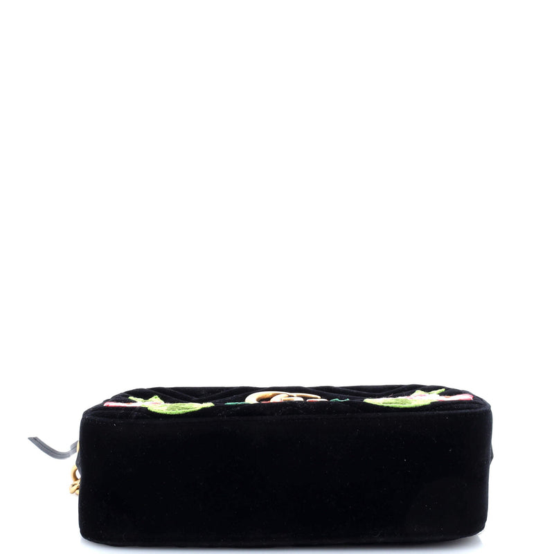 Gg Marmont Camera Bag Embroidered