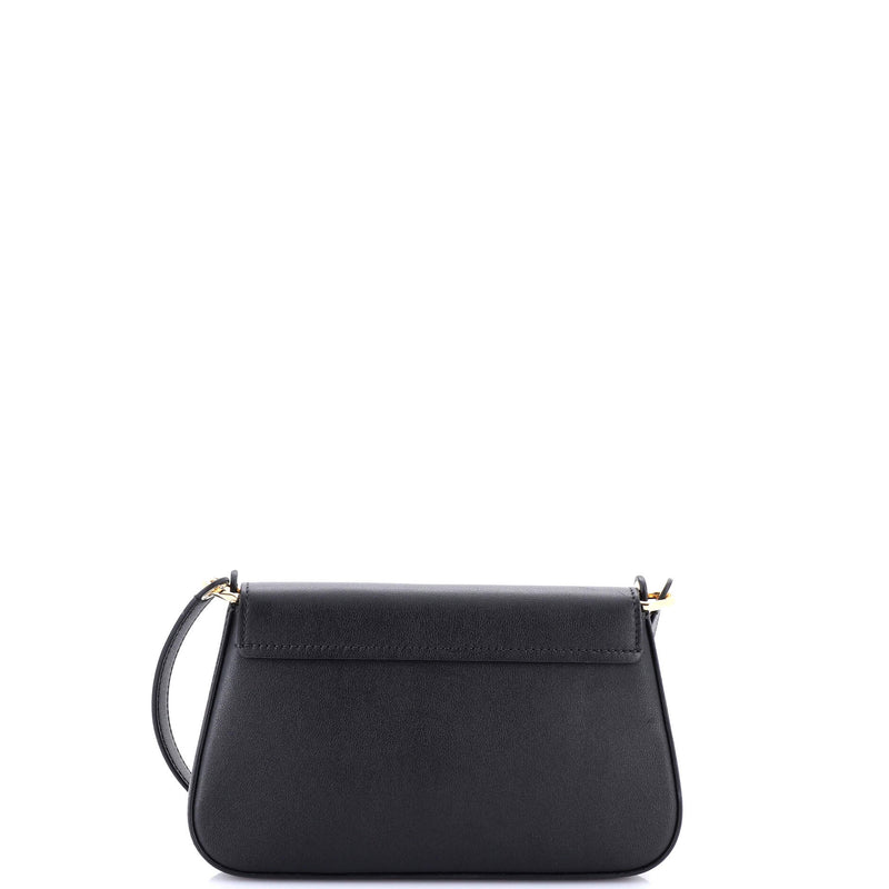 Vlogo Bold Flap Shoulder Bag Leather