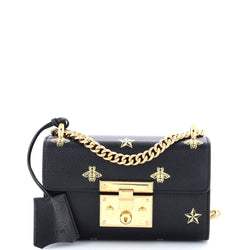 Padlock Shoulder Bag Printed Leather