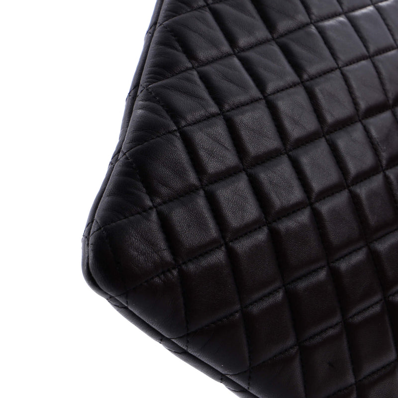 Boy O Case Clutch Quilted Lambskin Large
