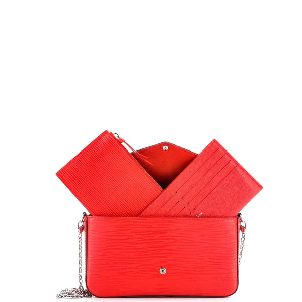 Felicie Pochette Epi Leather