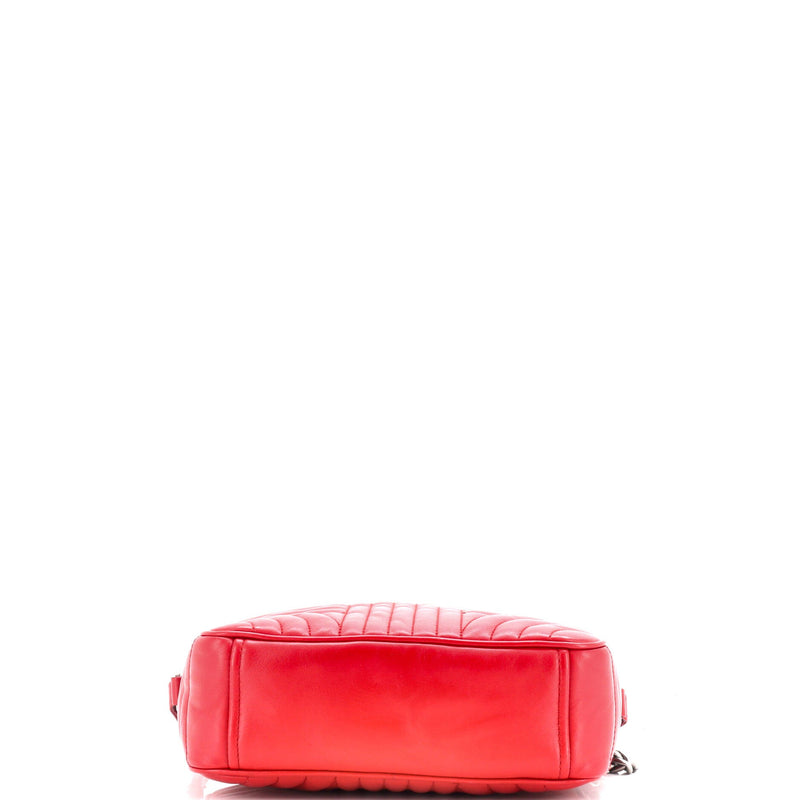 Camera Bag Diagramme Quilted Leather