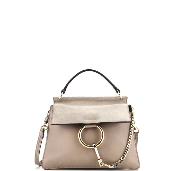 Faye Top Handle Bag Leather Small