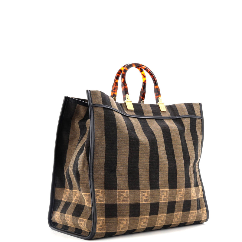 Sunshine Shopper Tote Pequin Canvas