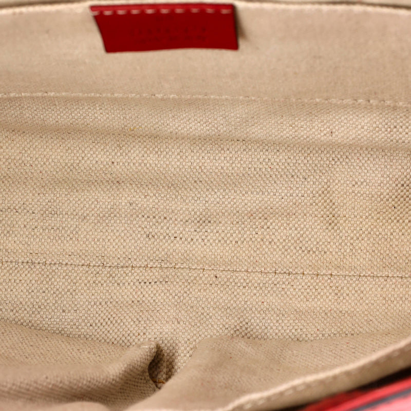 Emily Chain Flap Bag Guccissima Leather
