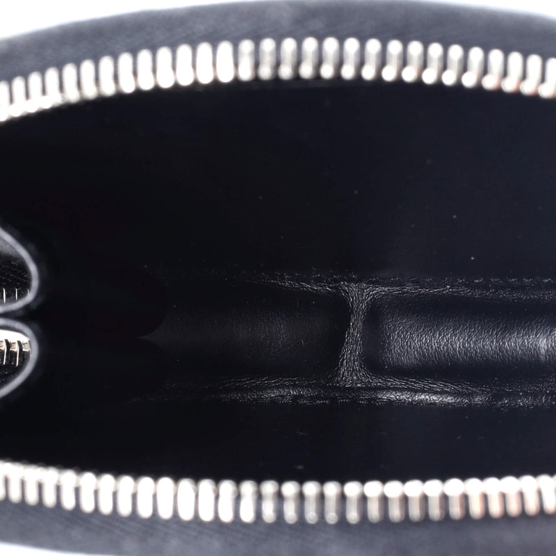 Round Pouch Bag With Chain Brushed