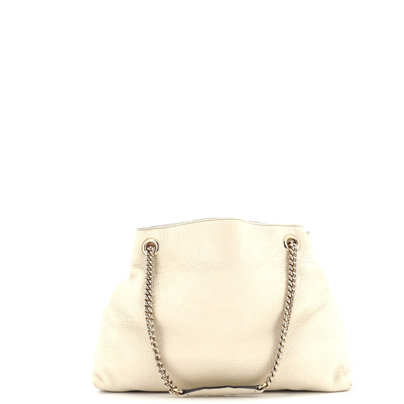 Soho Chain Strap Shoulder Bag Leather
