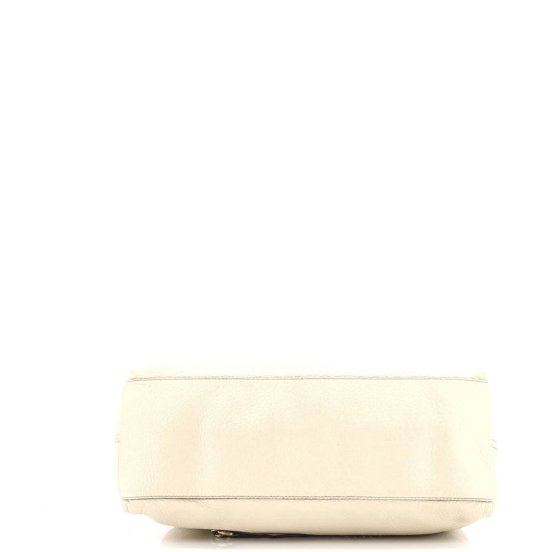 Soho Chain Strap Shoulder Bag Leather