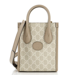 Interlocking G Patch Tote Gg Coated