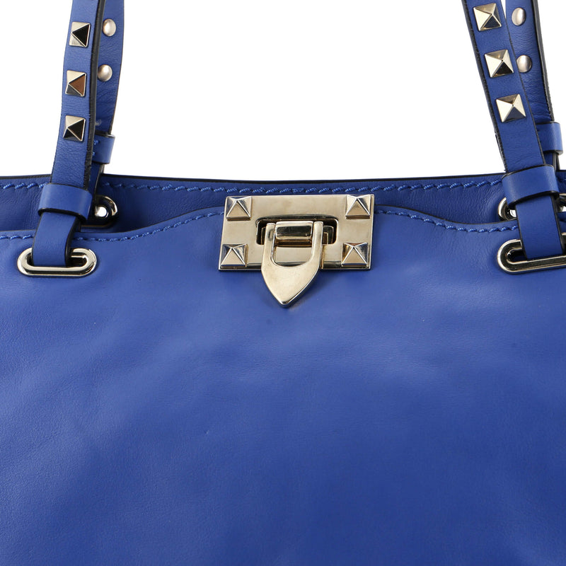 Rockstud Tote Soft Leather Small