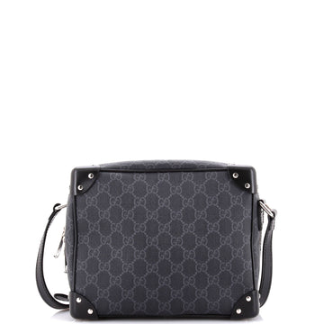 Trunk Shoulder Bag Gg Coated Canvas With