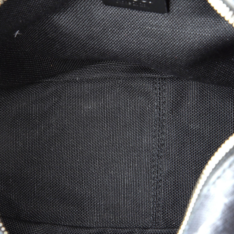 Trunk Shoulder Bag Gg Coated Canvas With