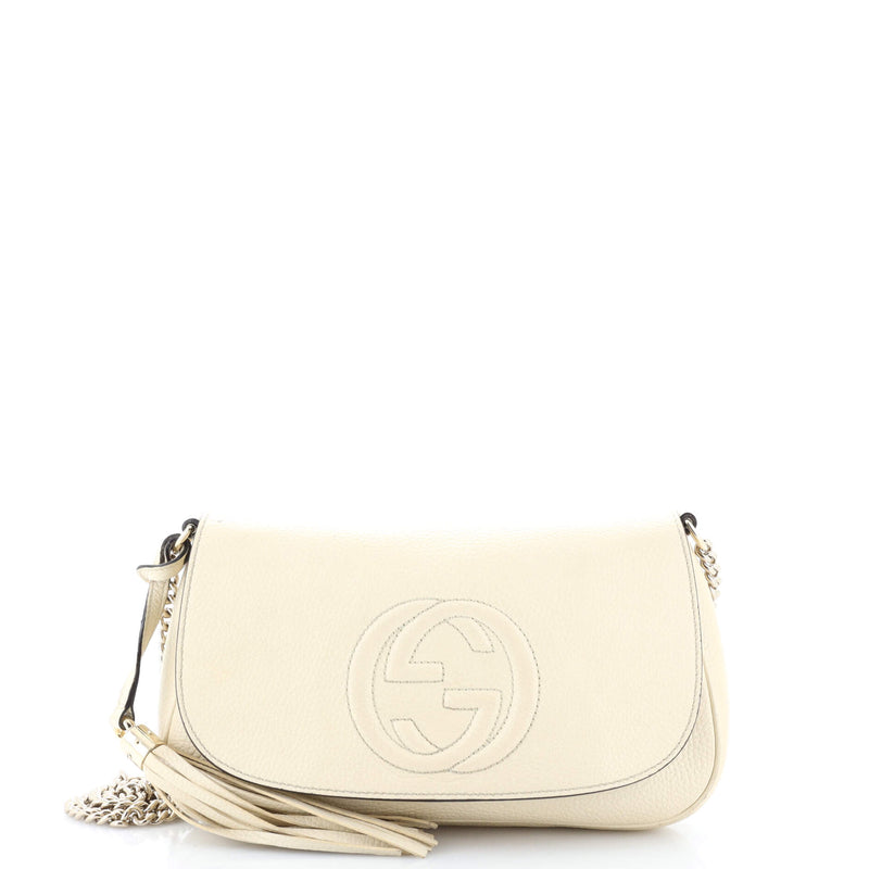 Soho Chain Crossbody Bag Leather Medium