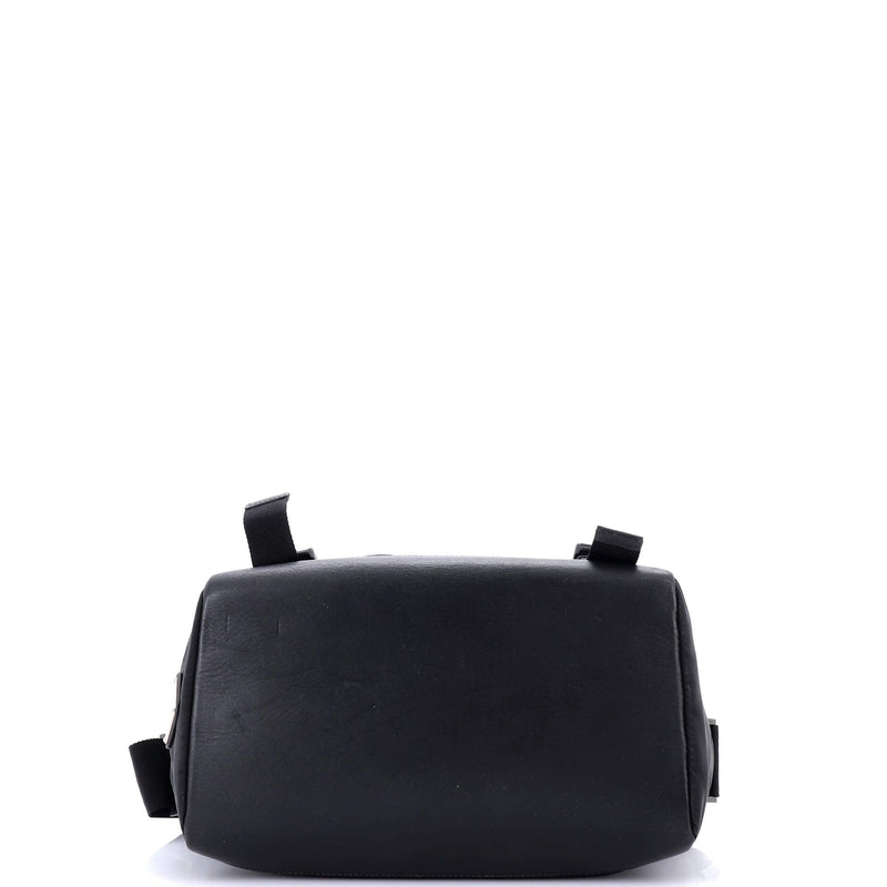 Double Buckle Flap Messenger Bag Tessuto