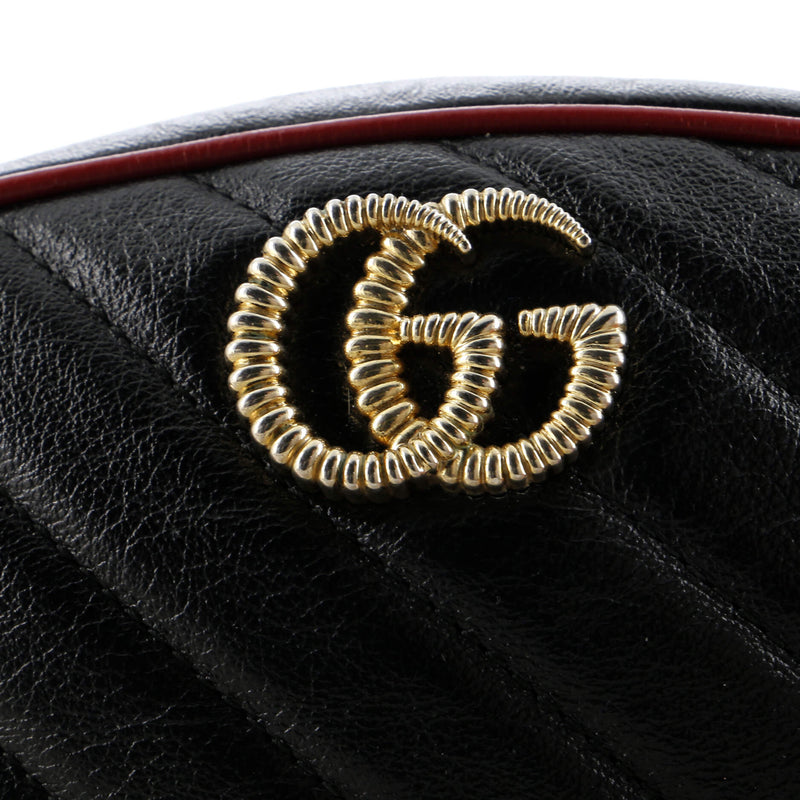 Gg Marmont Belt Bag Diagonal Quilted