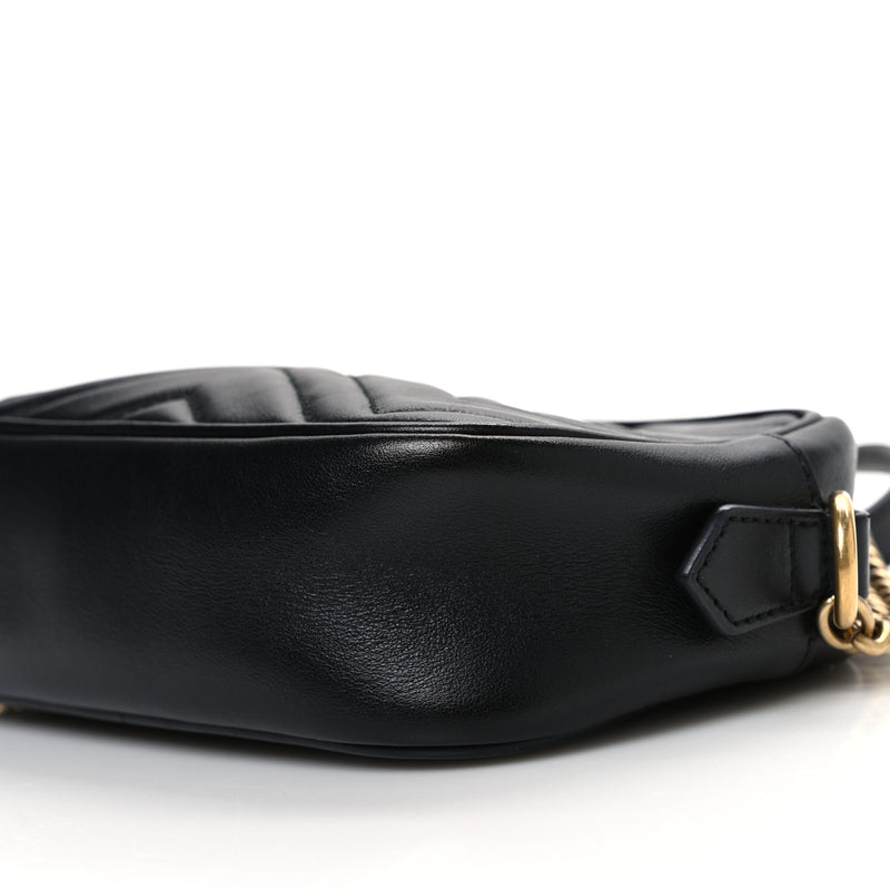 Gucci Calfskin Matelasse Mini Gg Marmont