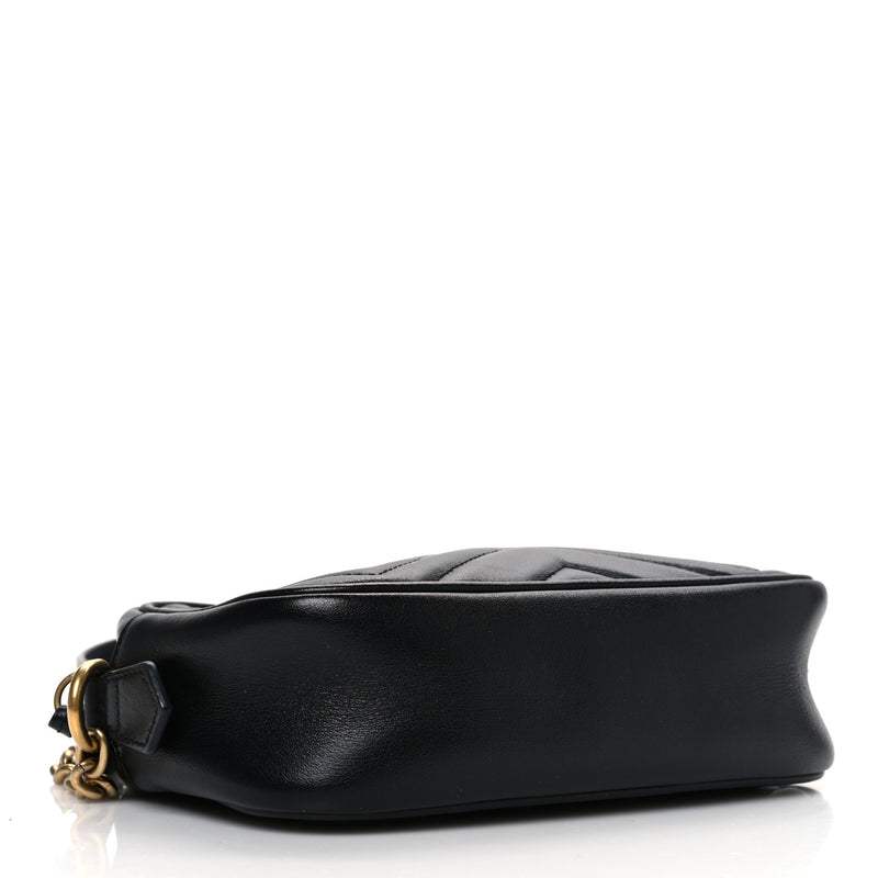 Gucci Calfskin Matelasse Mini Gg Marmont