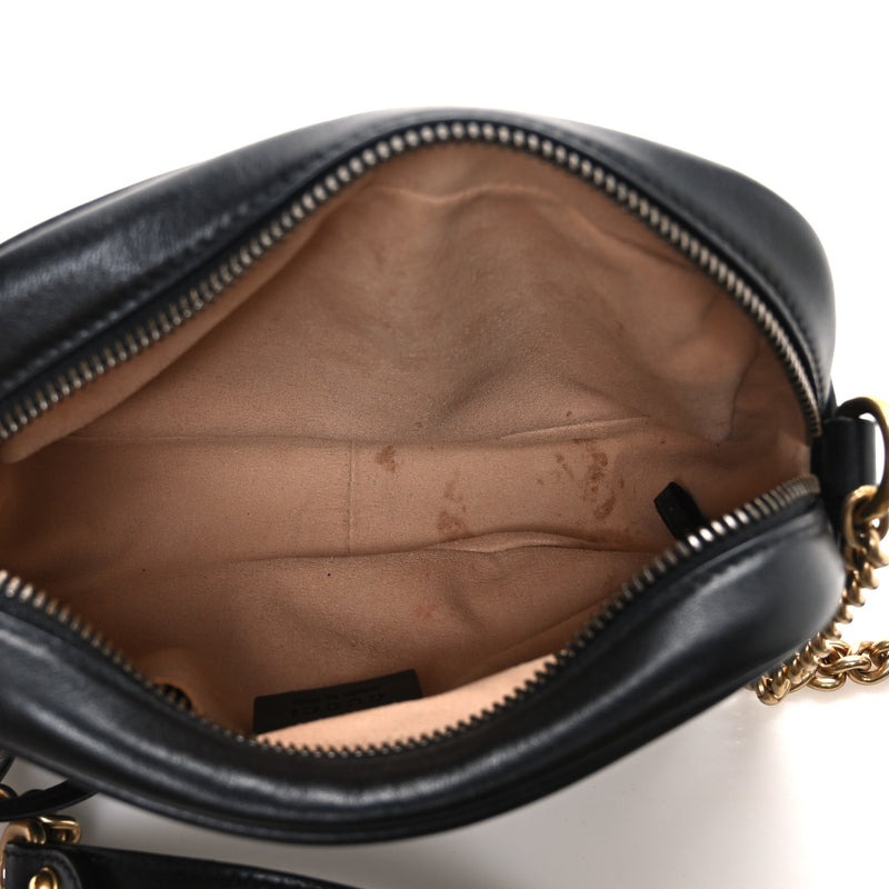 Gucci Calfskin Matelasse Mini Gg Marmont
