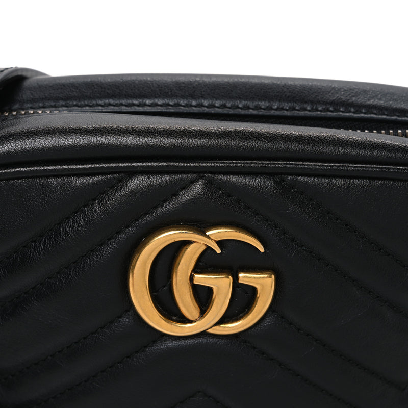 Gucci Calfskin Matelasse Mini Gg Marmont