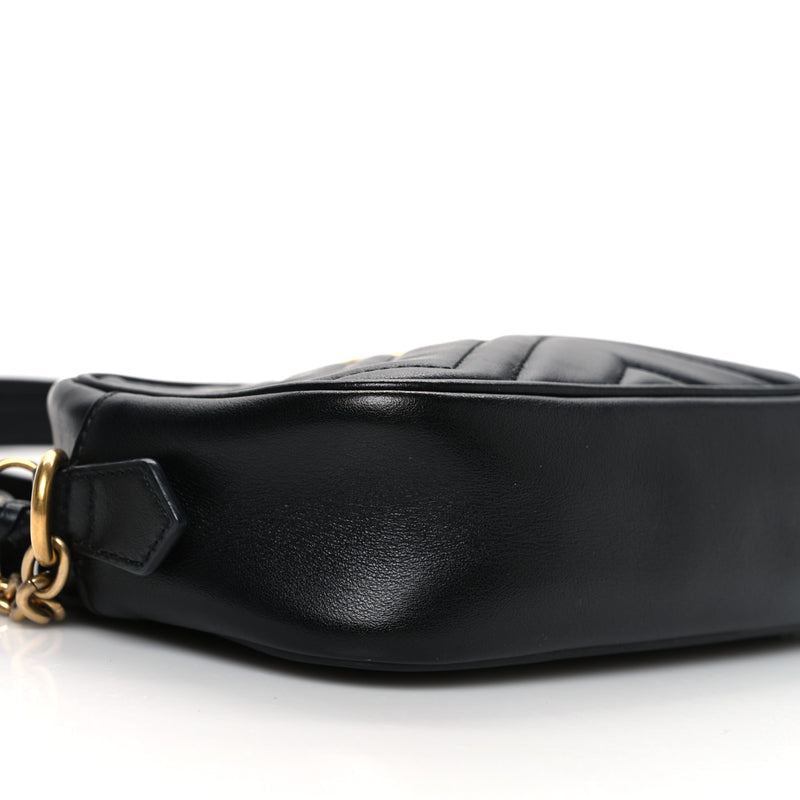 Gucci Calfskin Matelasse Mini Gg Marmont