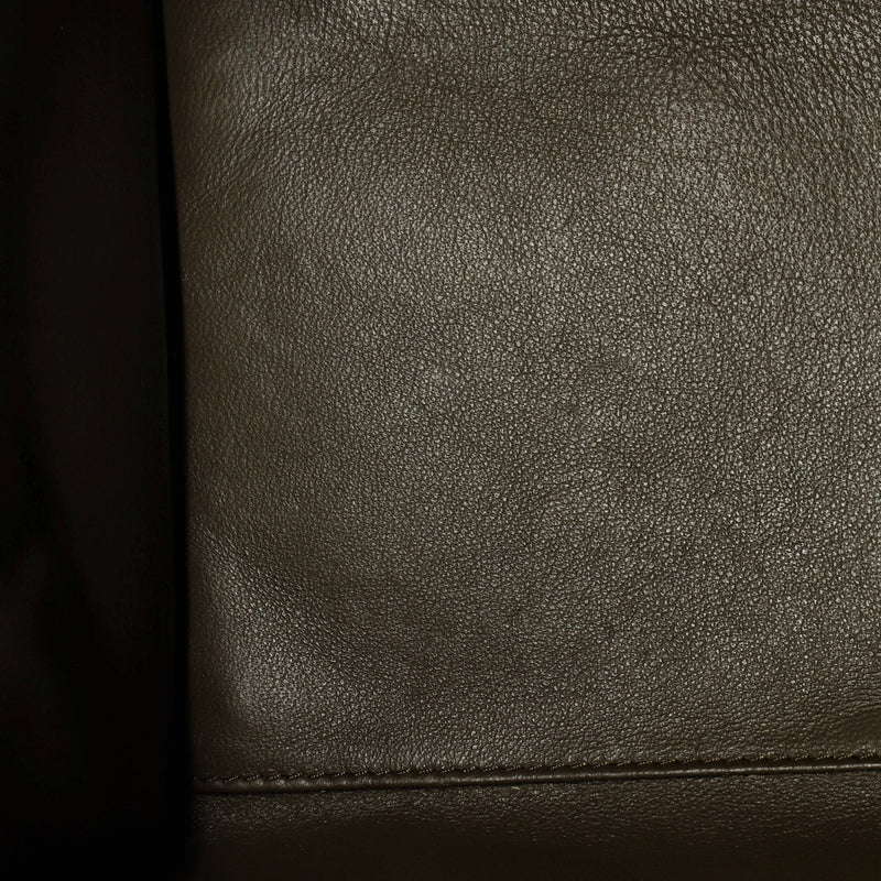 Tricolor Luggage Bag Leather Mini