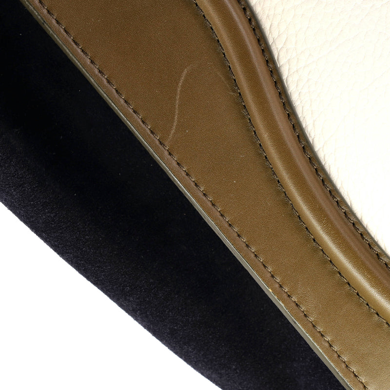 Tricolor Luggage Bag Leather Mini