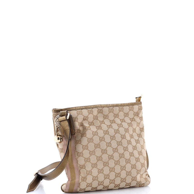 Jolicoeur Messenger Bag Gg Canvas