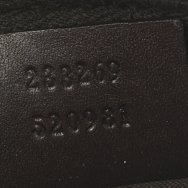 Gucci Gg Supreme Belt Bag Dark Brown