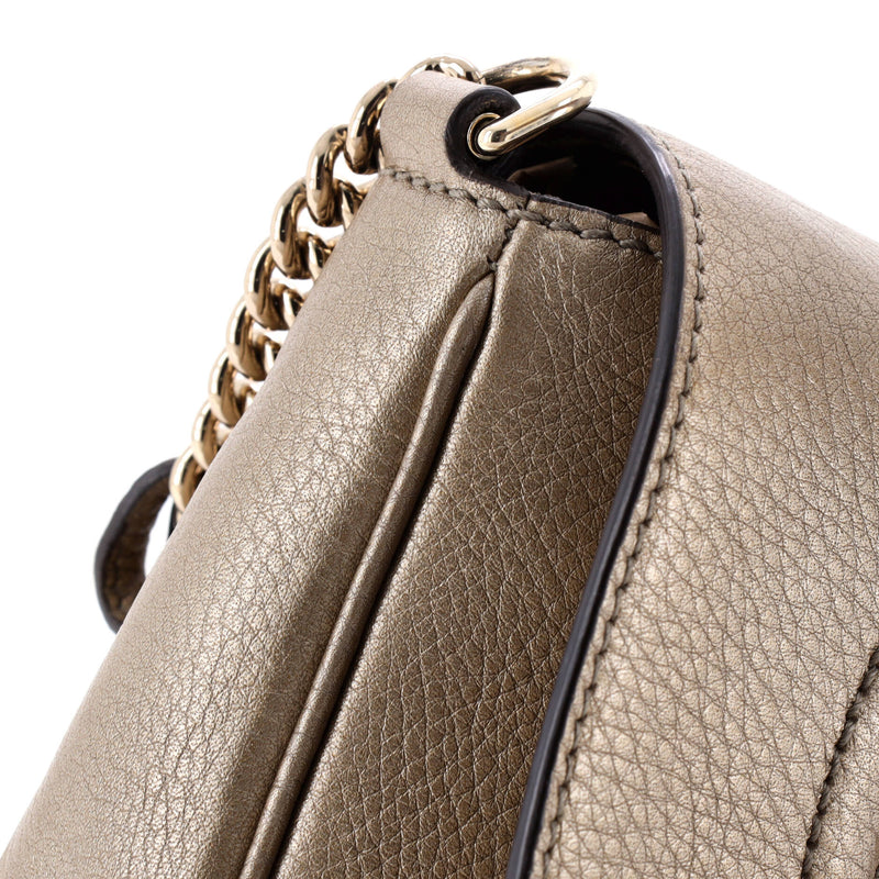 Soho Chain Crossbody Bag Leather Small