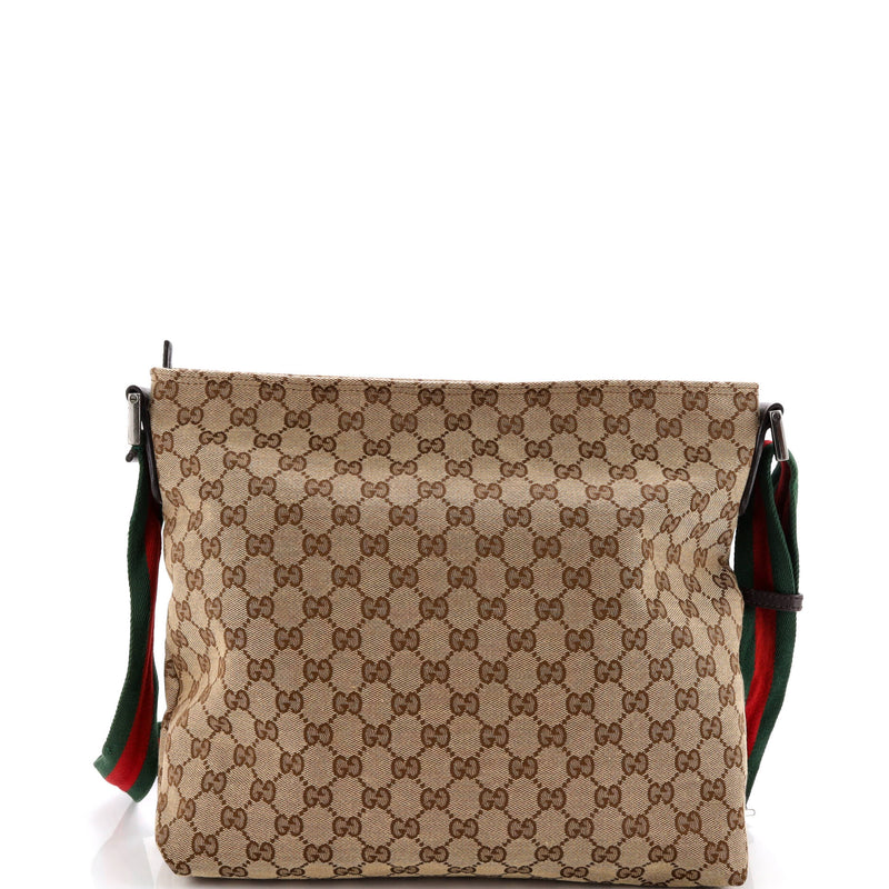 Front Pocket Web Messenger Gg Canvas