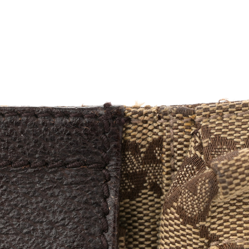 Gucci Web Belt Bag Dark Brown