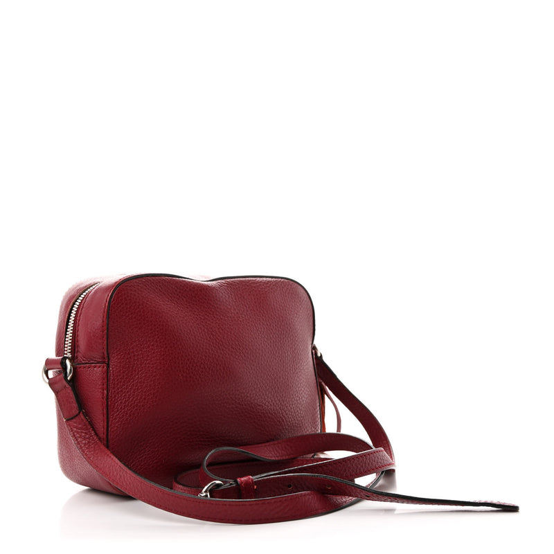 Gucci Pebbled Calfskin Studded Small