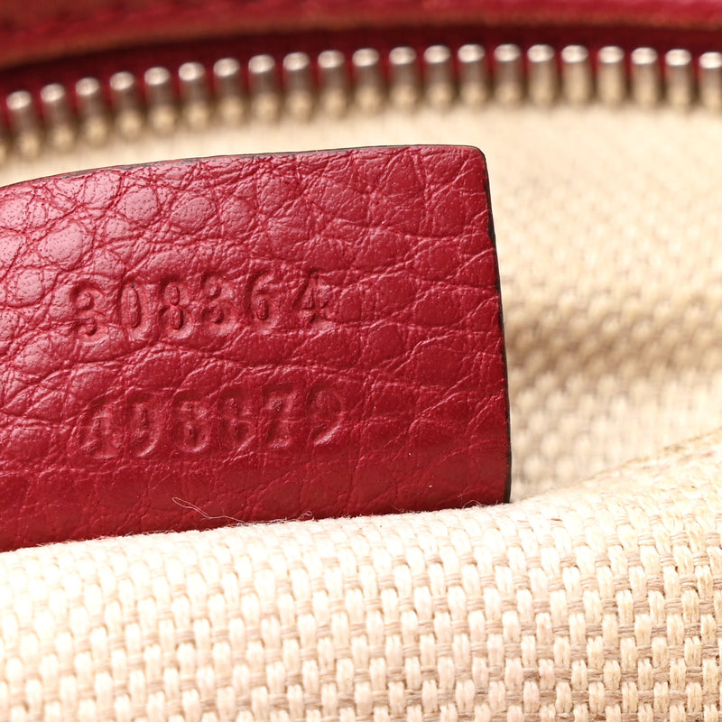 Gucci Pebbled Calfskin Studded Small