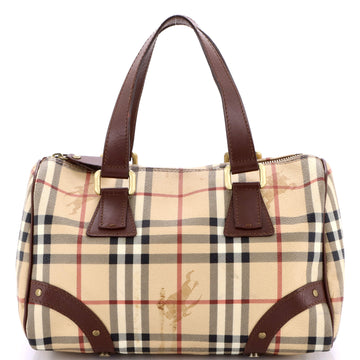 Vintage Boston Bag Haymarket Coated