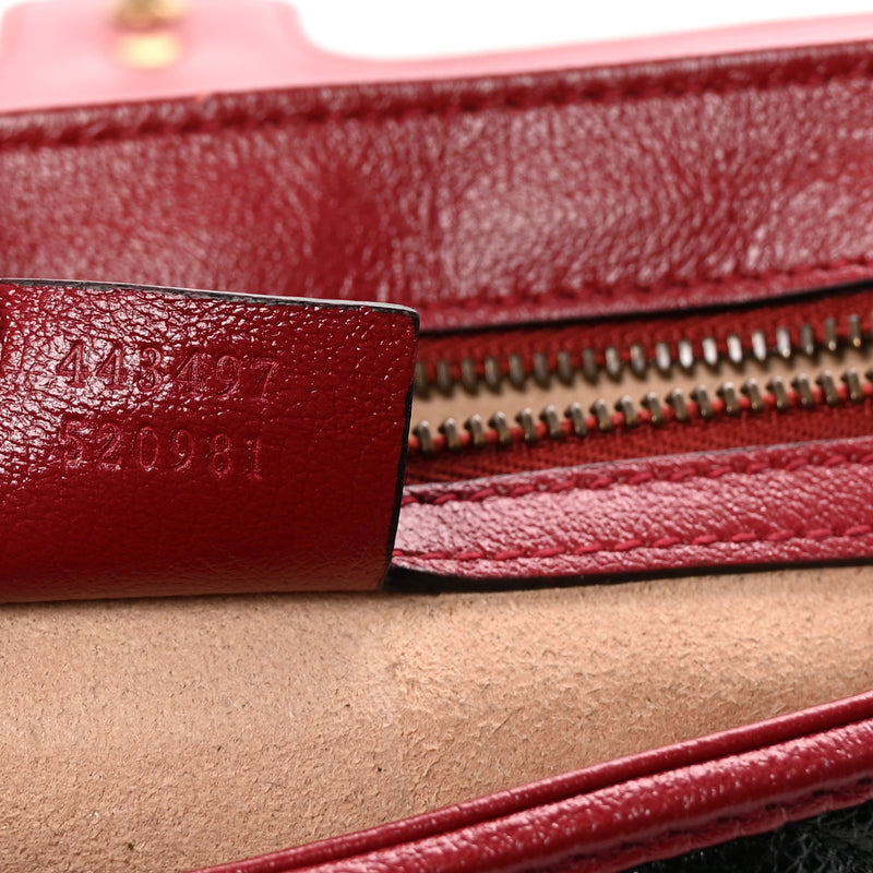Gucci Vintage Effect Calfskin Matelasse