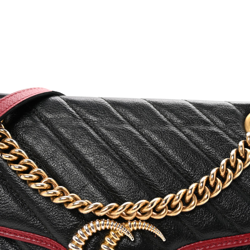 Gucci Vintage Effect Calfskin Matelasse