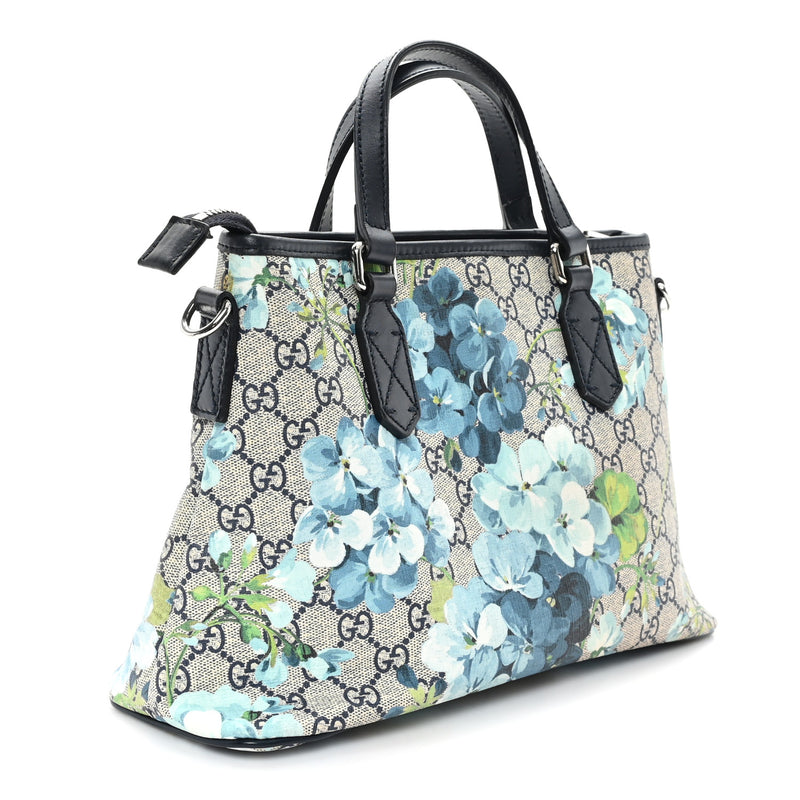 Gucci Gg Supreme Blooms Small Zippered