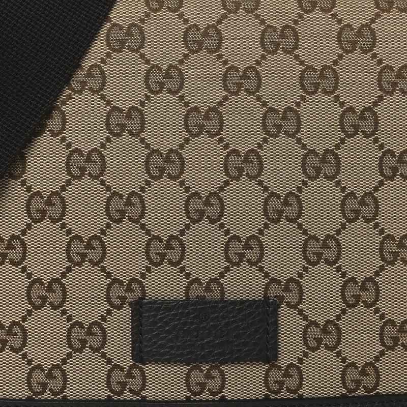 Gucci Large Flap Messenger Bag Beige